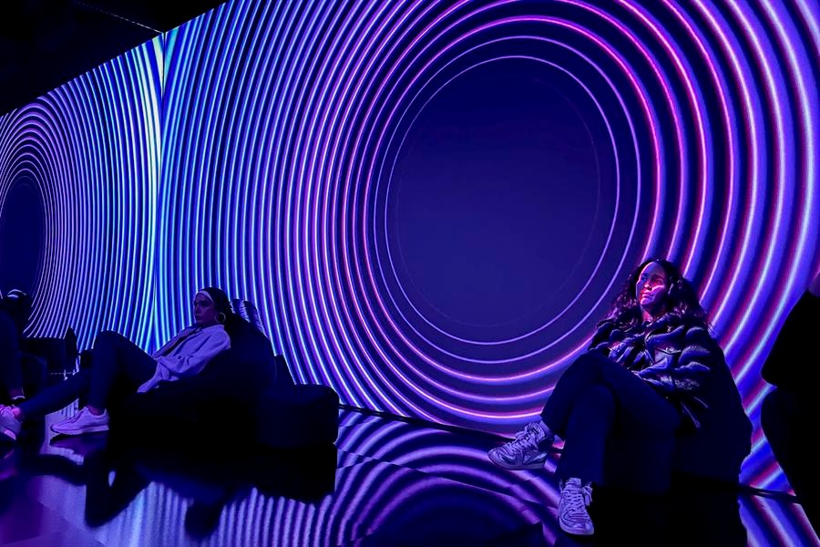 Museo futurista pone a prueba a los espectadores. / Foto: EFE.