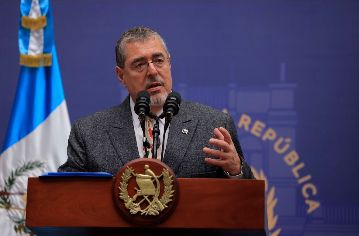 Presidente Bernardo Arévalo.