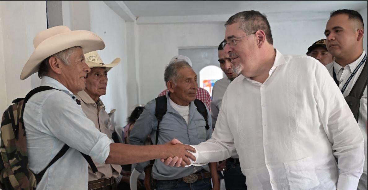 Presidente visitó el comedor social de la Unión ,Zacapa