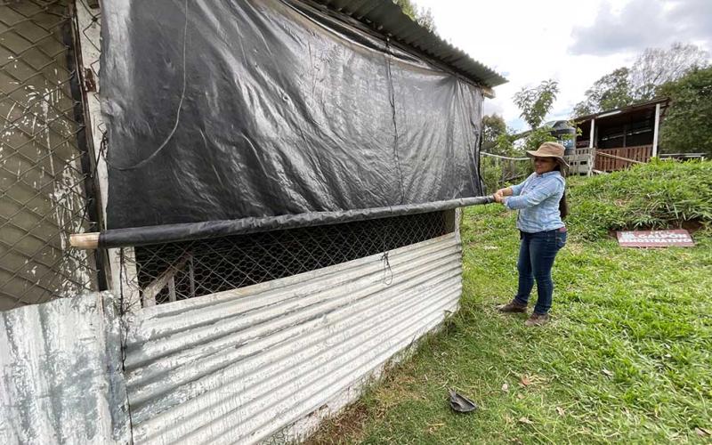 Recomiendan a agricultores y agropecuarios tomar precauciones ante el incendio en el vertedero. / Foto: MAGA.