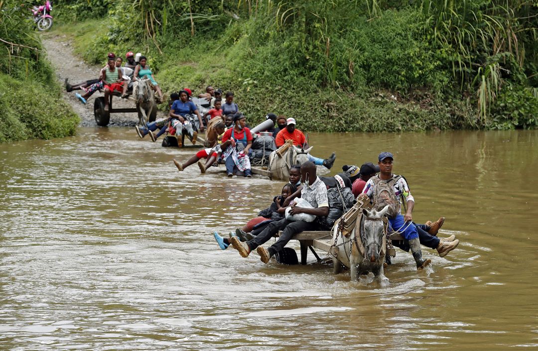 Tapón del Darién es paso de miles de inmigrantes irregulares. / Foto: Confidencial.