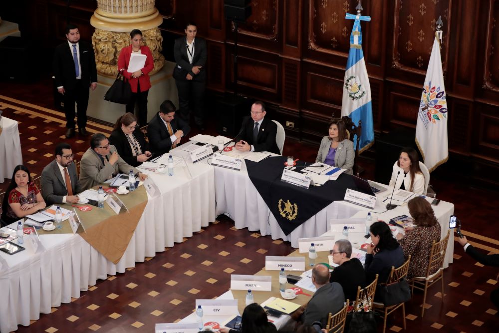 Gabinete de desarrollo social avanza en la creación de acciones en favor de los guatemaltecos
