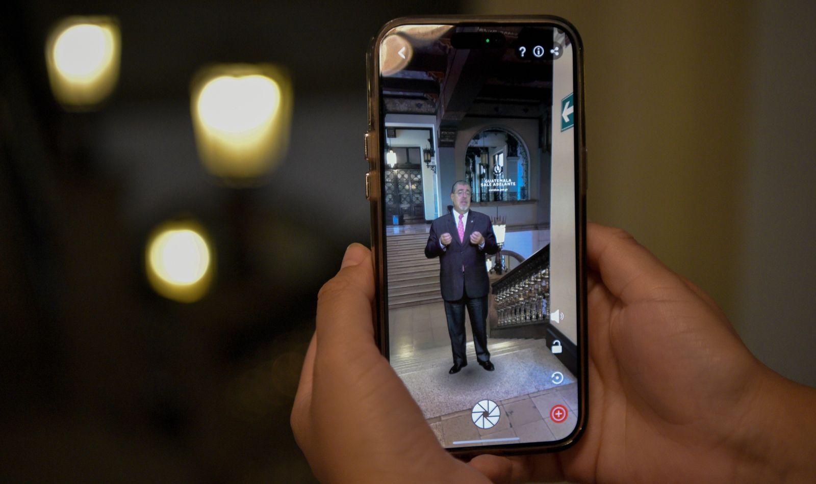 Vive la experiencia de una “visita presidencial” con realidad aumentada