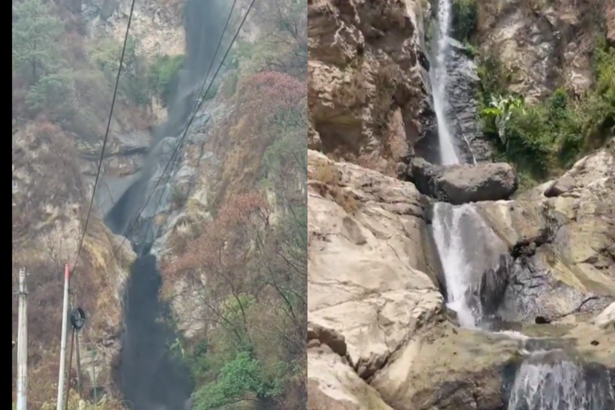 Coloración oscura en catarata de Panajachel podría ser por carbón, dice MARN