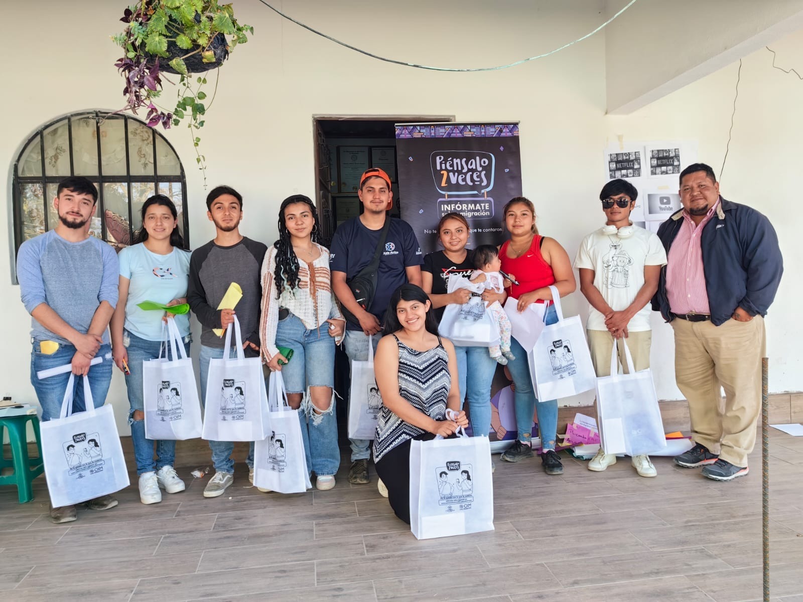 Buscan combatir la migración irregular en la juventud huehueteca