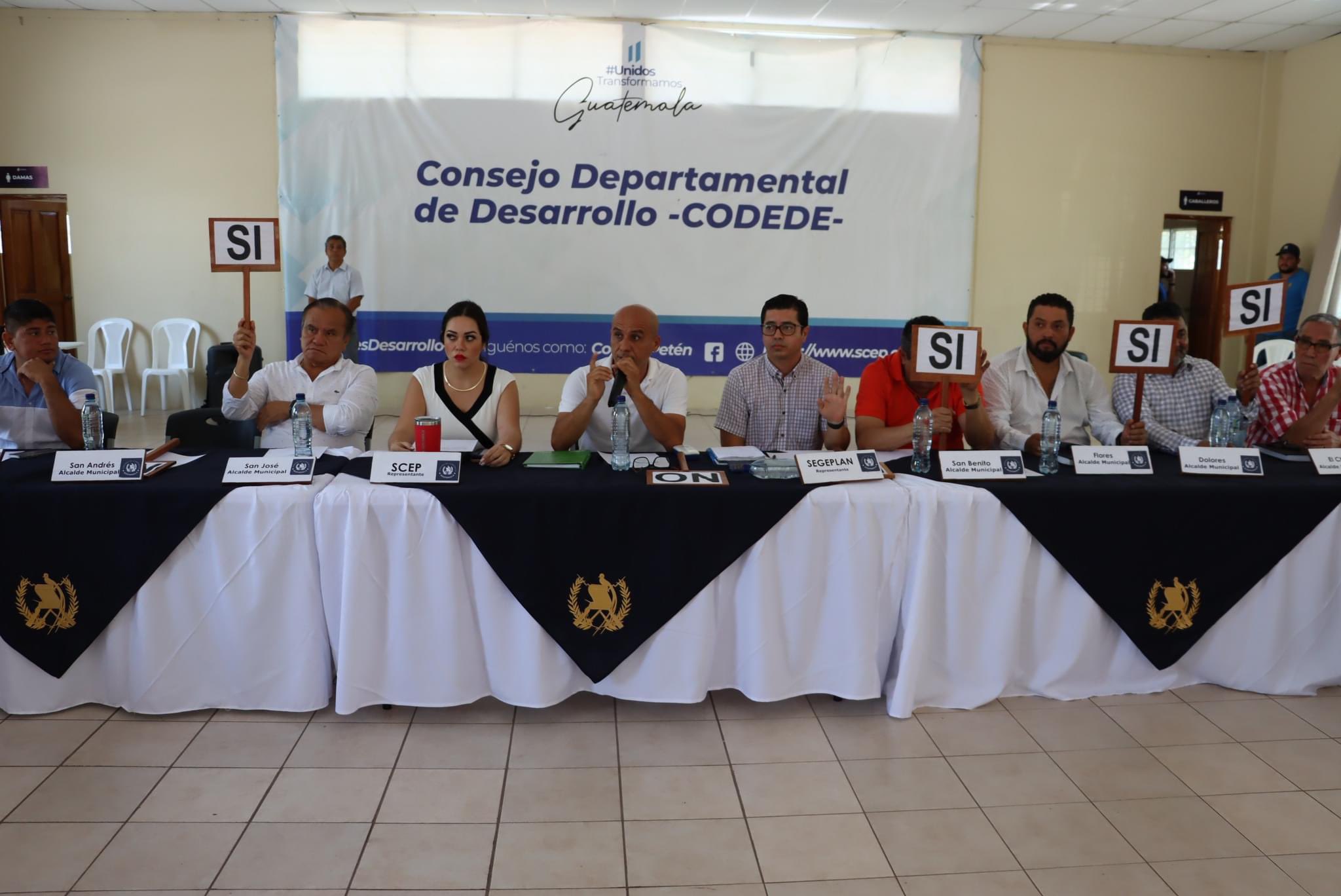 Desarrollan reunión ordinaria del Codede de Petén