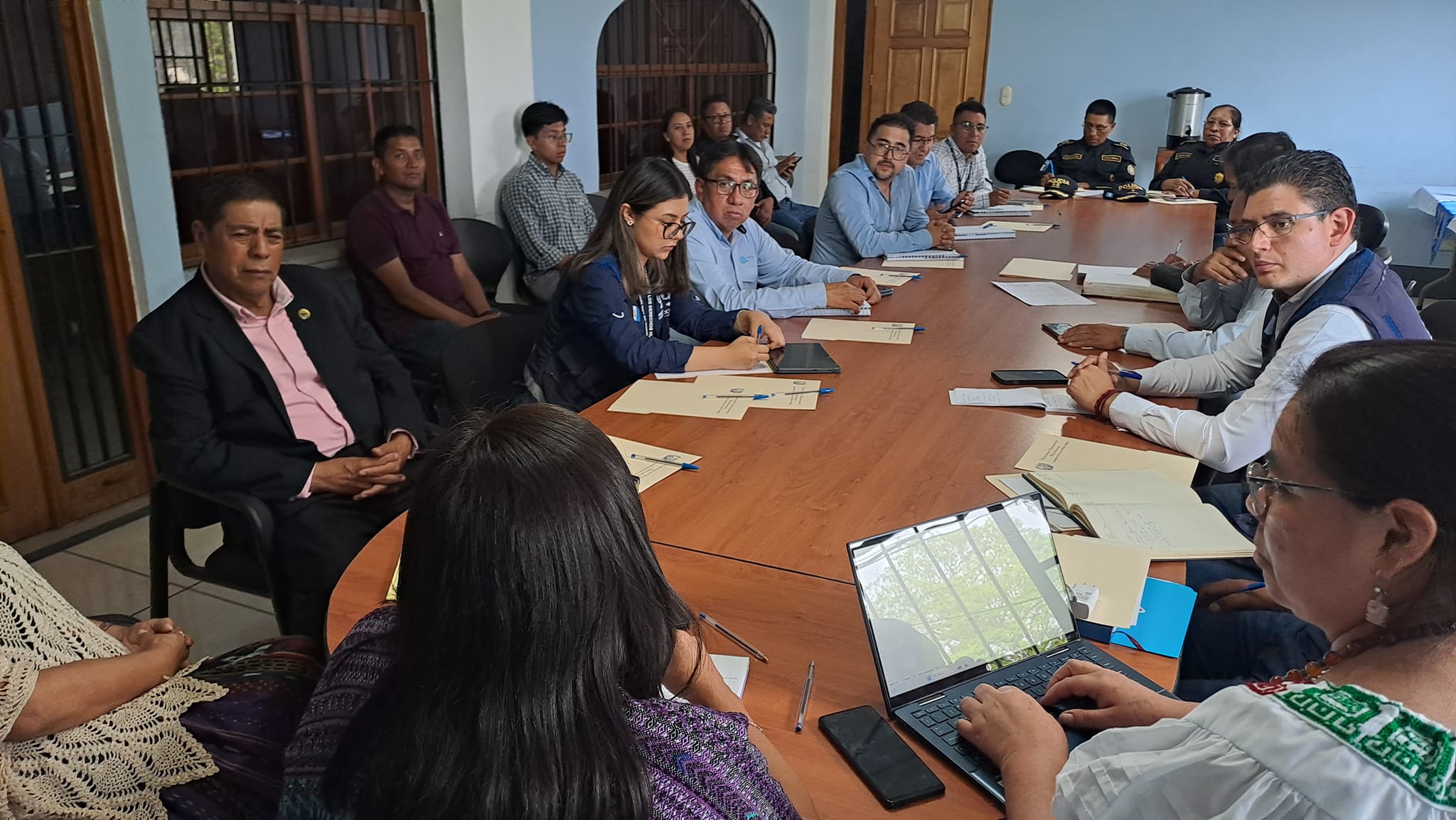 Mesa técnica por fallas en el suministro de energía eléctrica en Chimaltenango