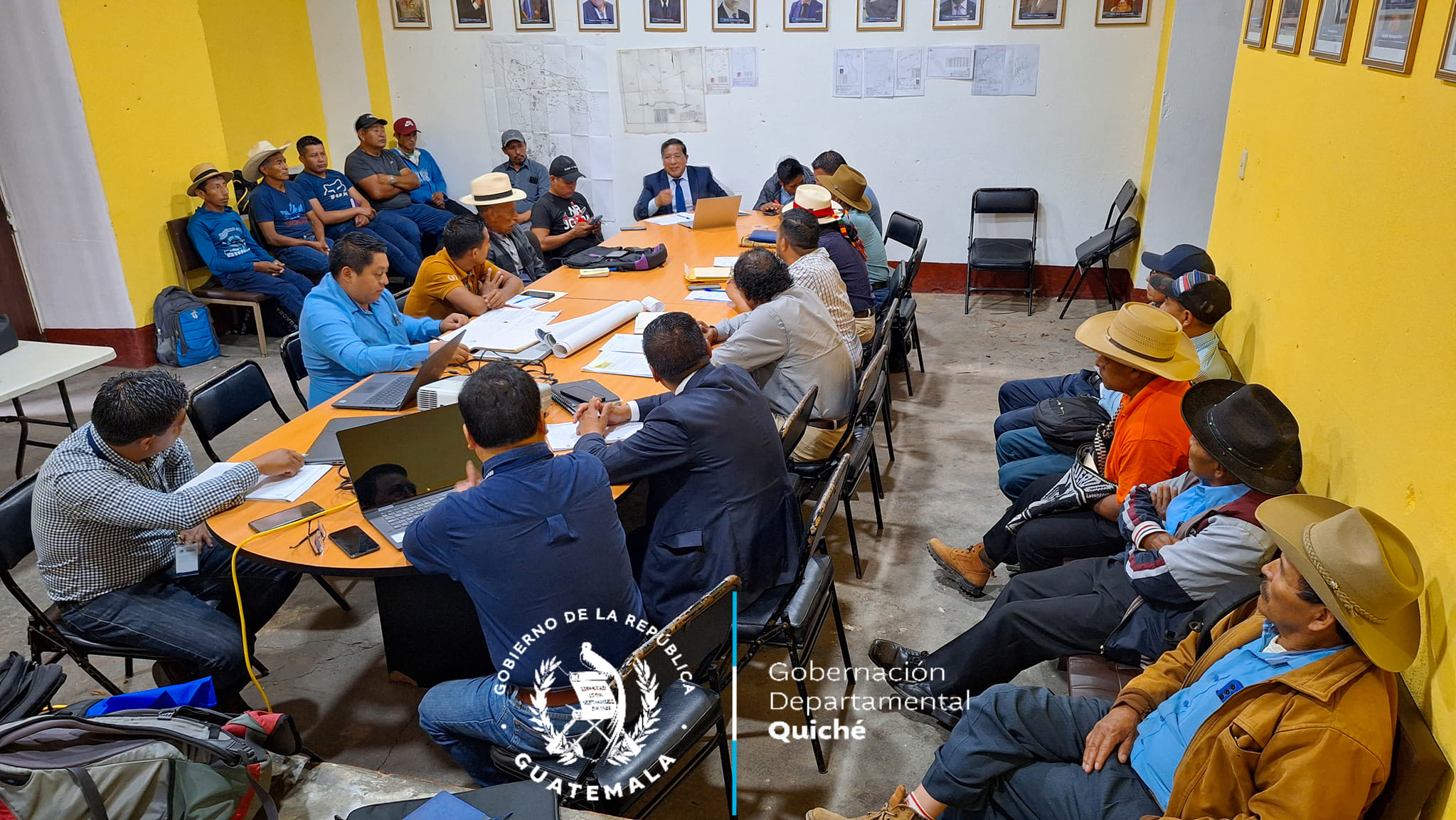 Efectúan reunión de seguimiento por tema de límites territoriales entre Chicamán y Uspantán, Quiché