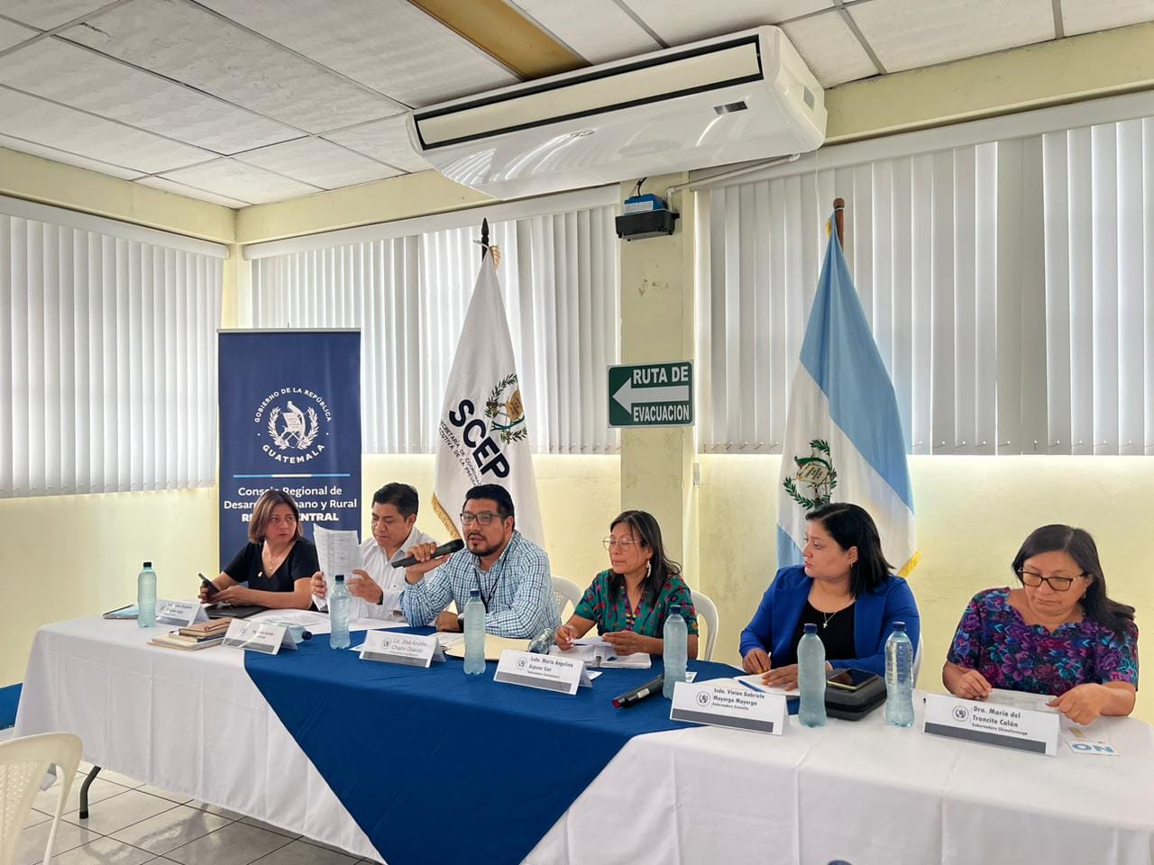 Segunda reunión extraordinaria del Consejo Regional de Desarrollo Urbano y Rural, Región Central