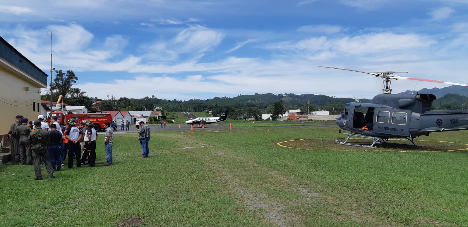 Redoblan esfuerzos para combatir incendios forestales en Alta Verapaz
