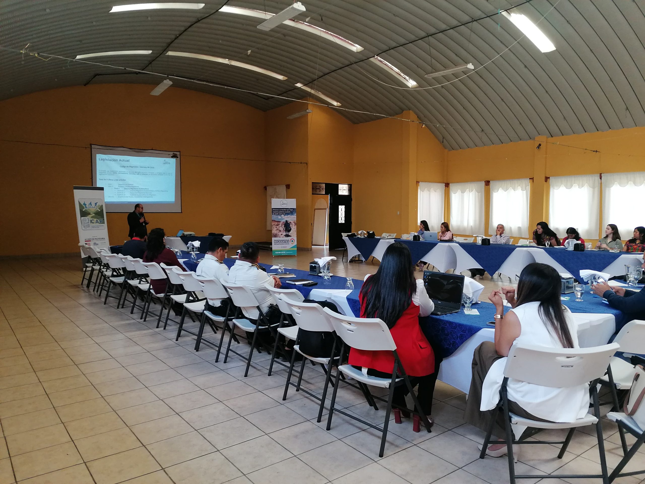 Desarrollan taller informativo sobre el Sistema Migratorio Nacional en Sololá