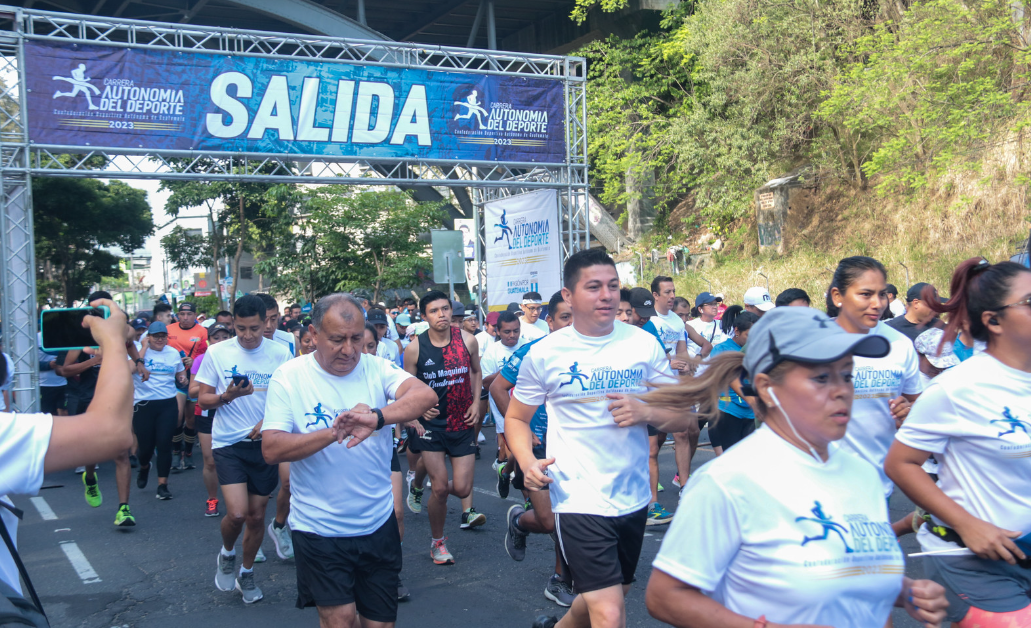 Carrera Autonomía del Deporte llega a Quetzaltenango