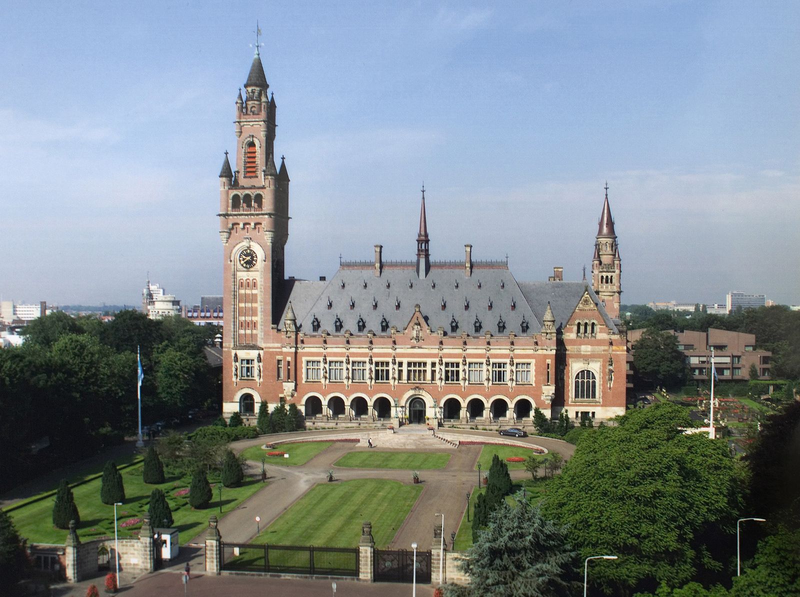Corte Internacional de Justicia, en La Haya, Países Bajos. / Foto: Wikipedia.