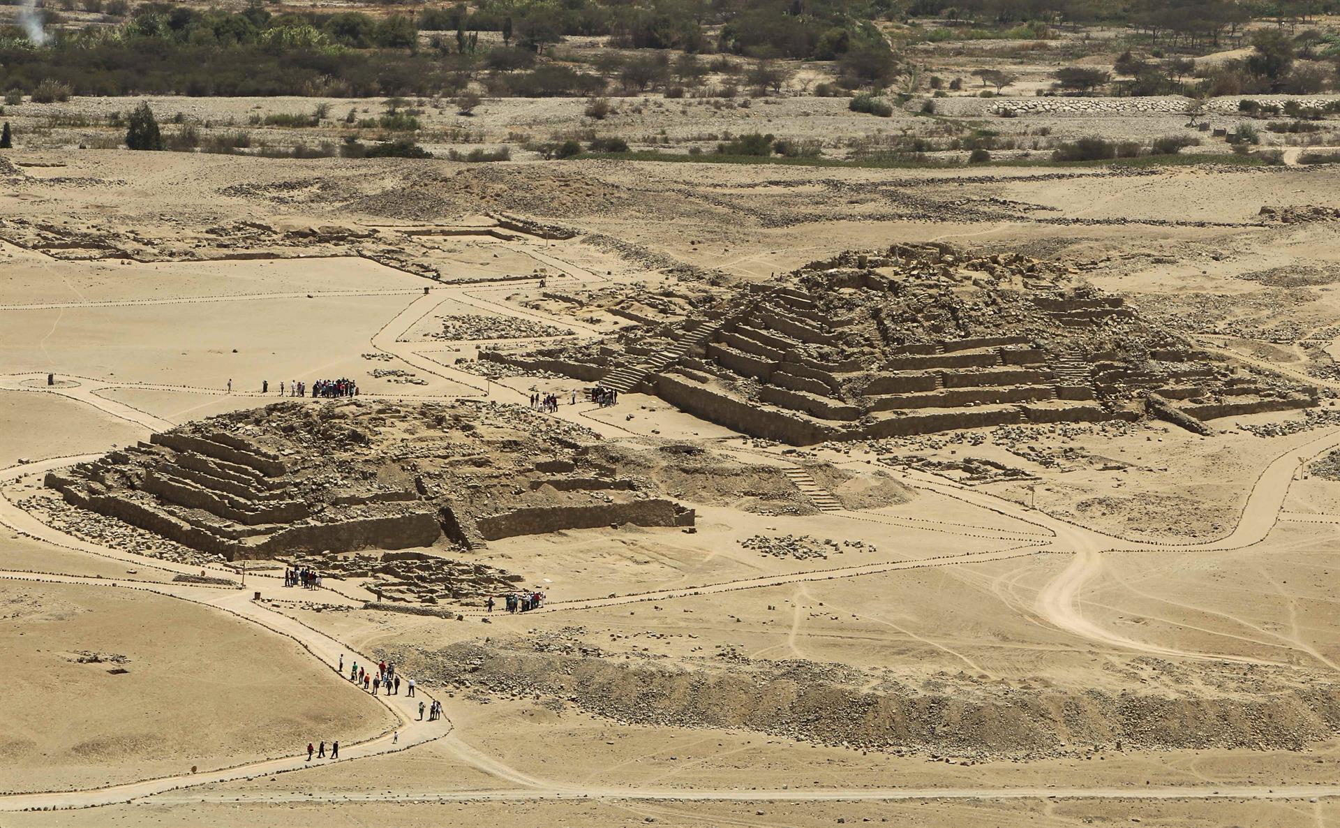 Cultura Caral floreció en Perú. / Foto: EFEverde.