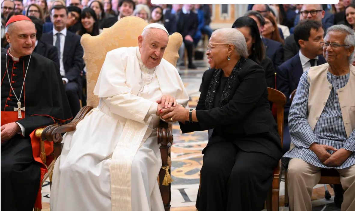 El Papa a nobeles de la paz: La guerra y la seguridad basada en el miedo son “un engaño”