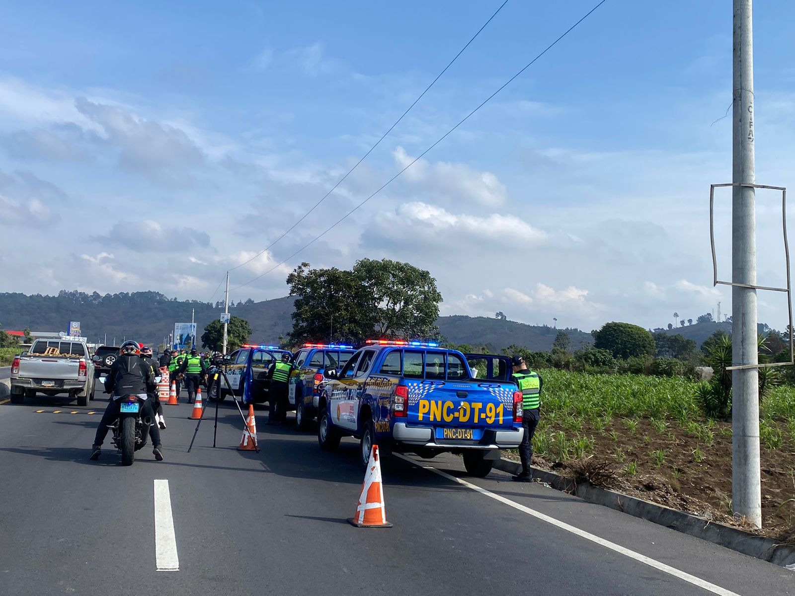 Operativos en la ruta Interamericana una estrategia para mejorar la seguridad vial