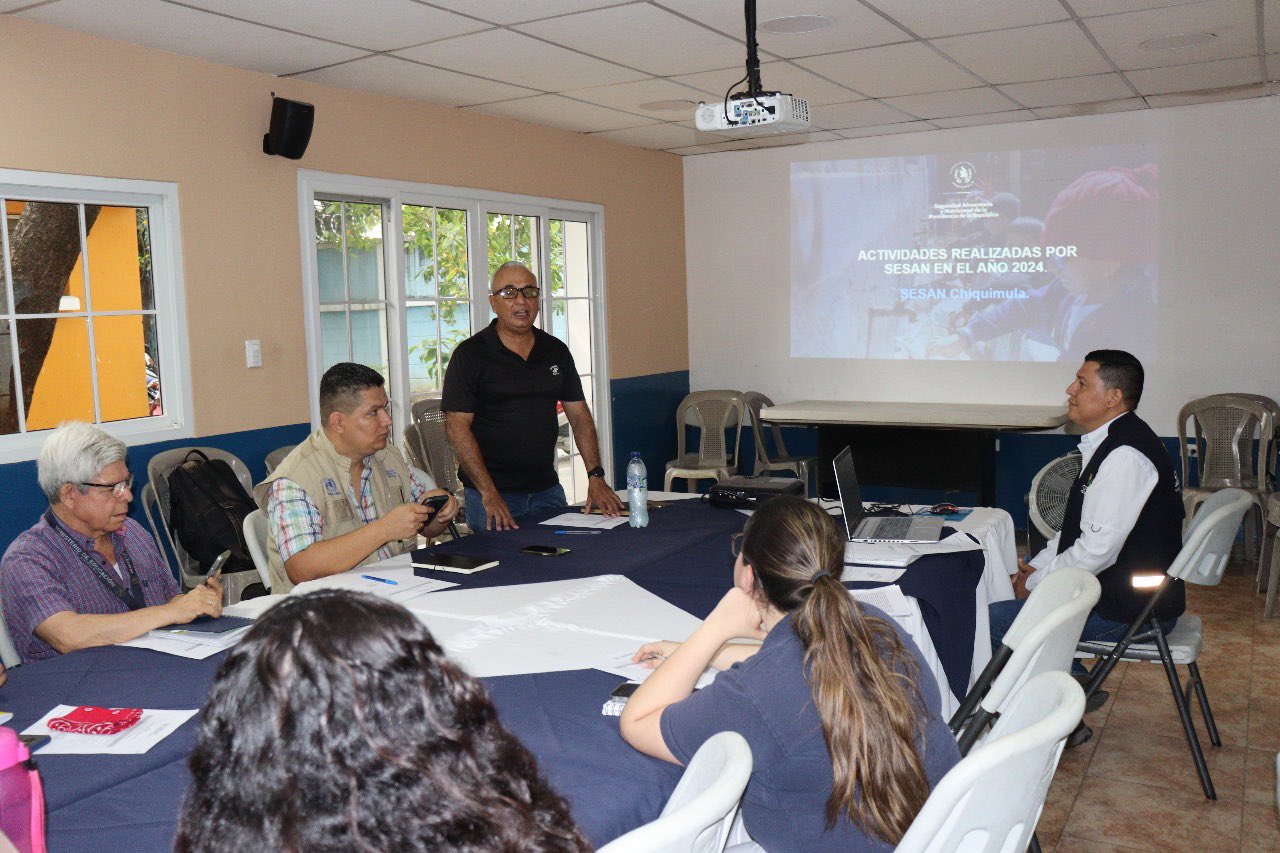 Detalles de la perspectiva climática estacional para Chiquimula