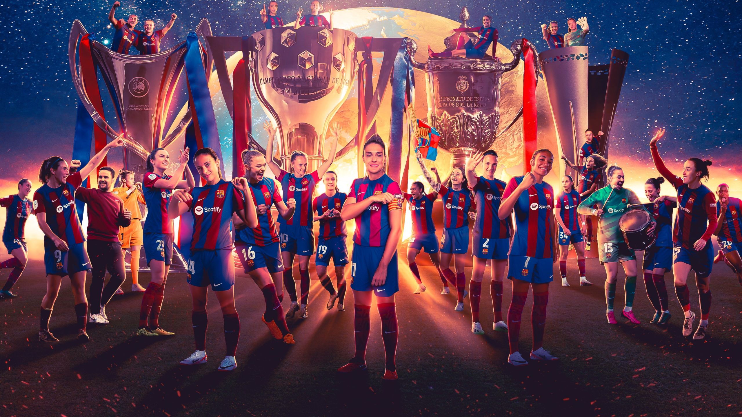 Barcelona cierra la temporada con un póker de títulos