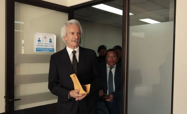 El periodista José Rubén Zamora agradece Premio Gabo 2024.