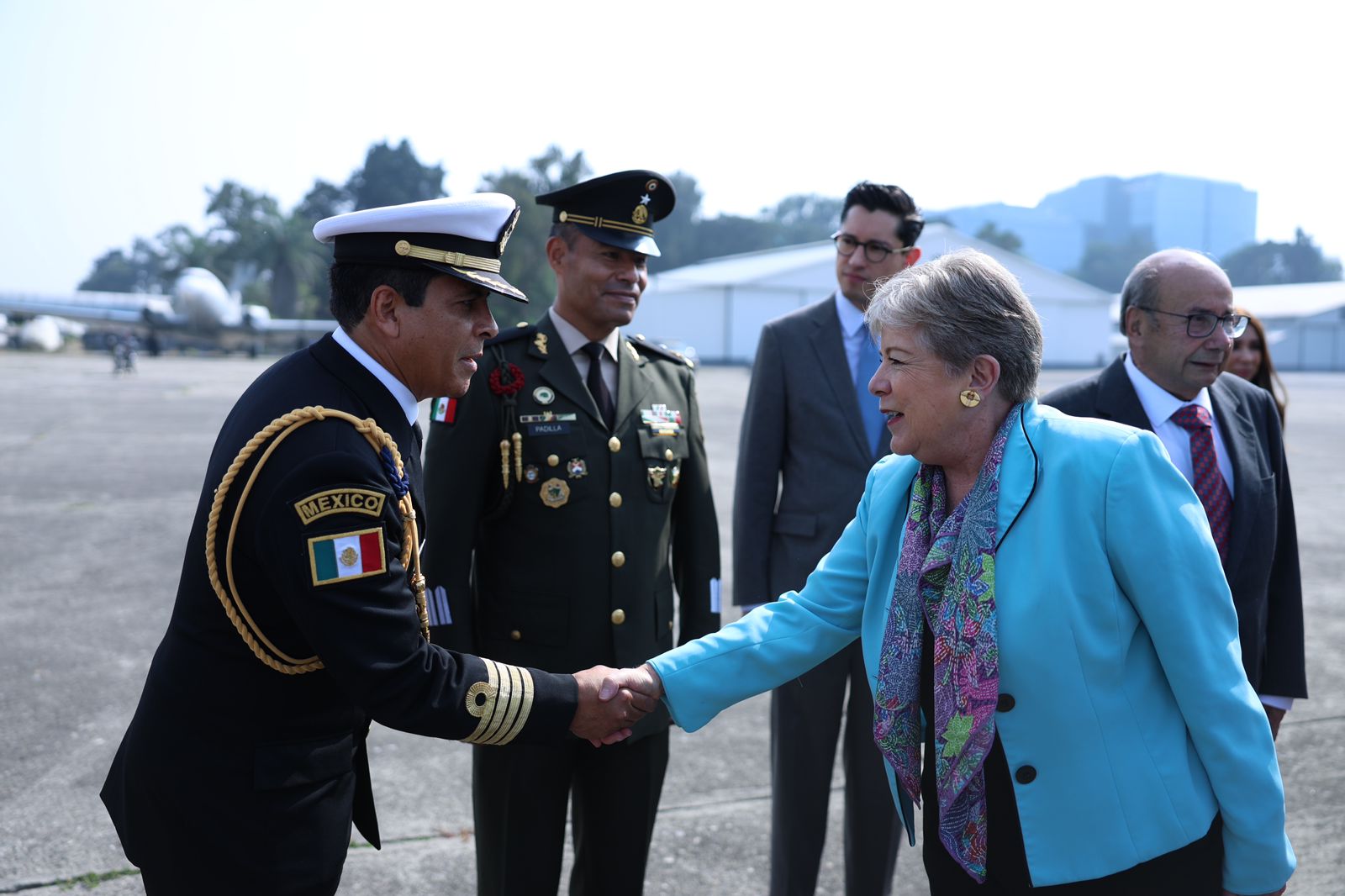 La canciller Alicia Bárcena ya se encuentra en Guatemala