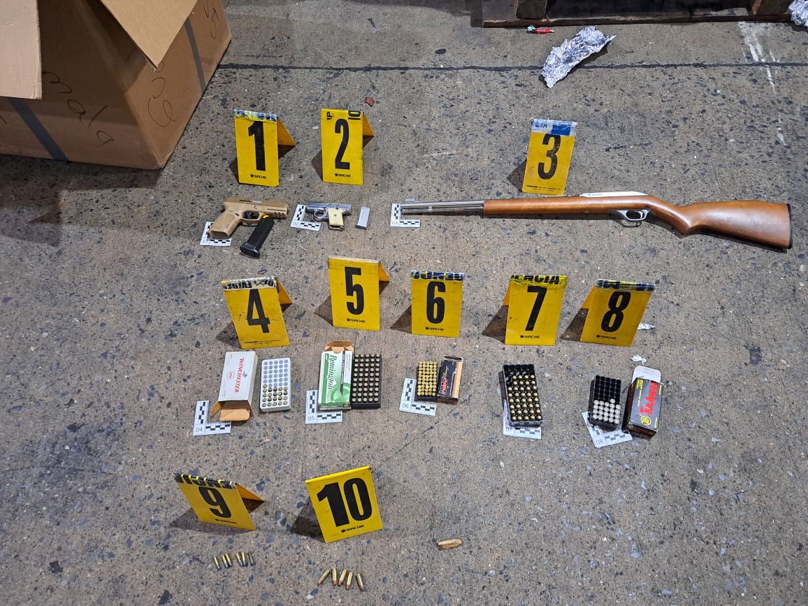 Localizan contenedor con armas de fuego ilegales provenientes de Estados Unidos