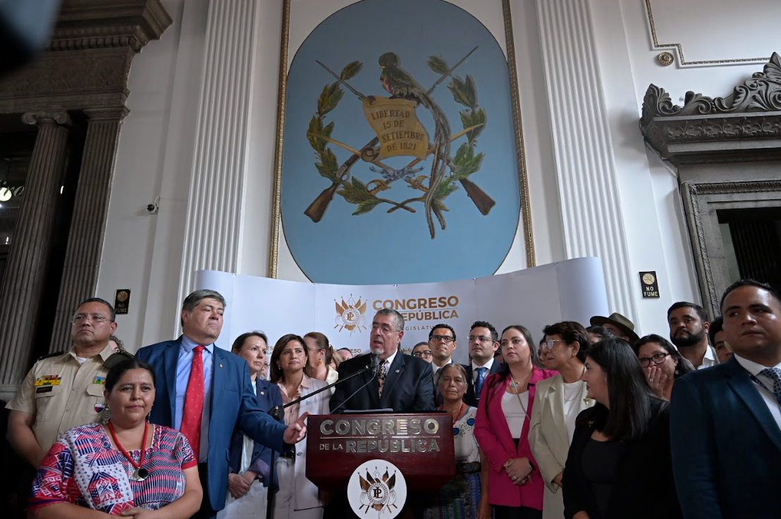 El presidente Arévalo respondió a la conferencia del MP.