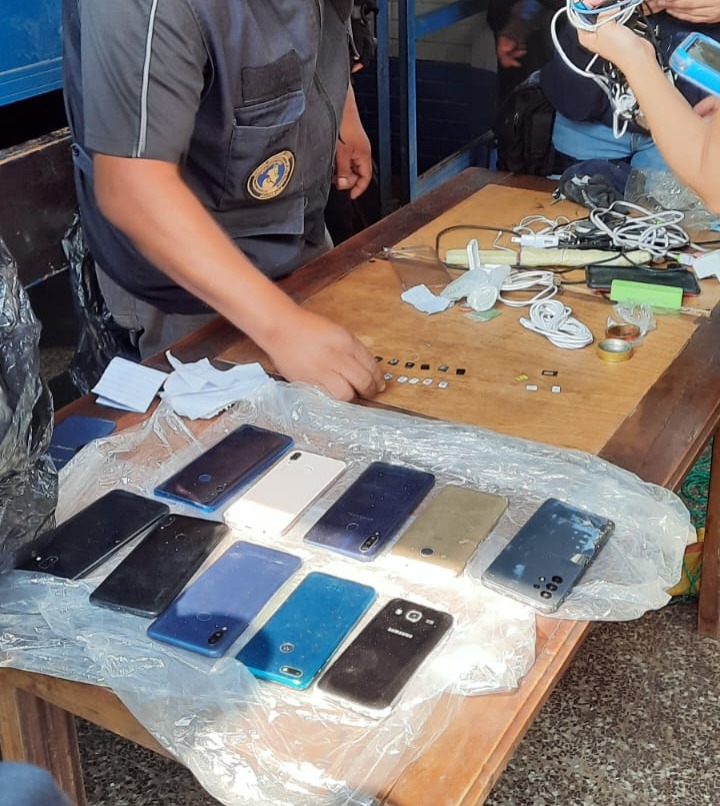 Requisa en Pavón es parte del plan contra extorsiones. / Foto: PNC.