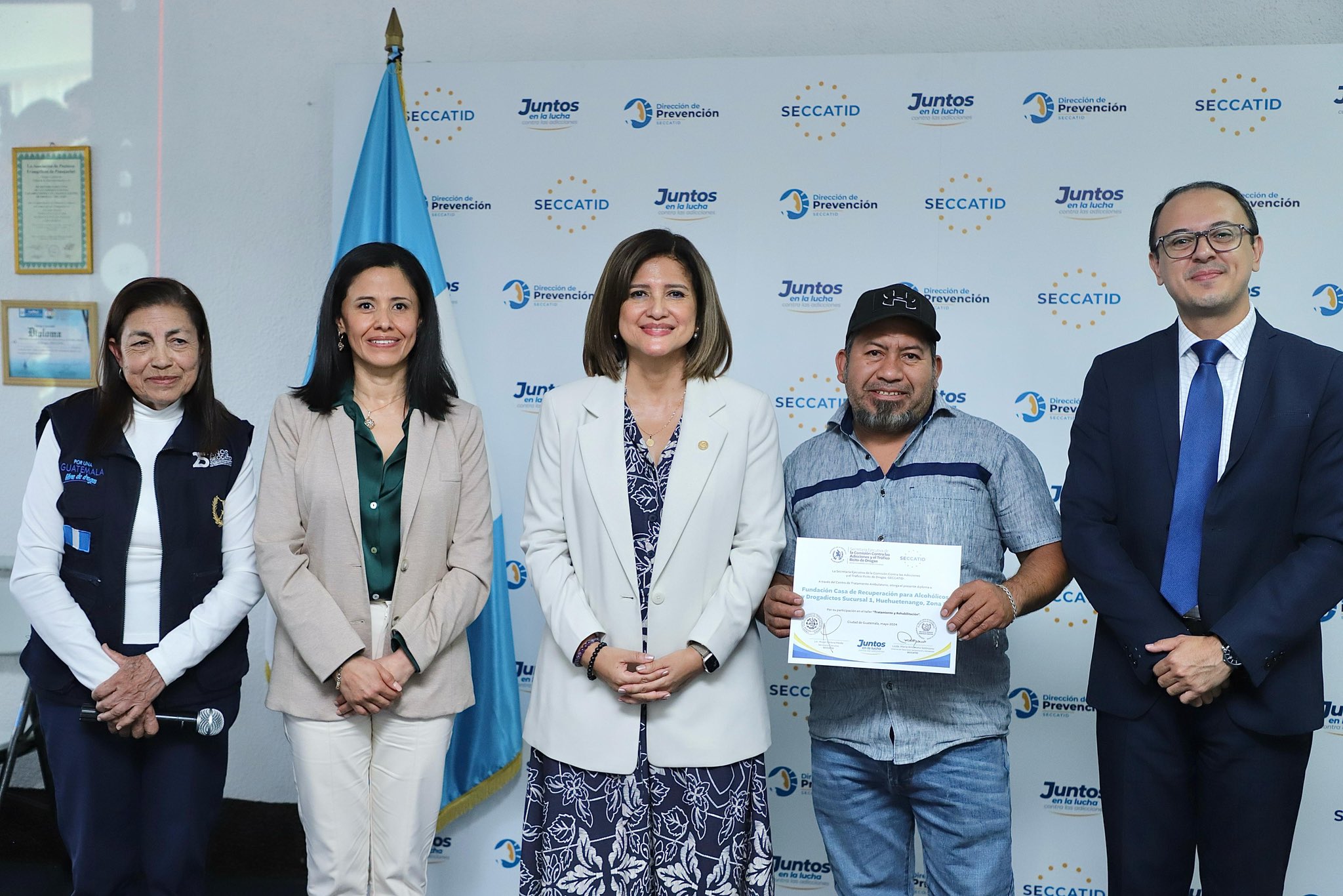 Vicepresidencia y SECCATID priorizan fortalecimiento para personal de CAIPAS