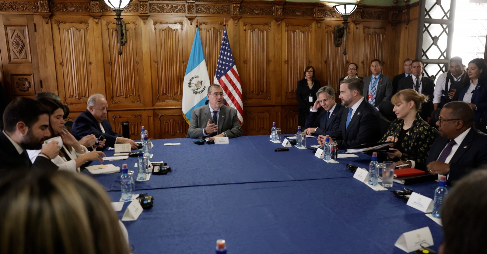 Seguridad y migración los principales temas en la reunión de Arévalo y Blinken