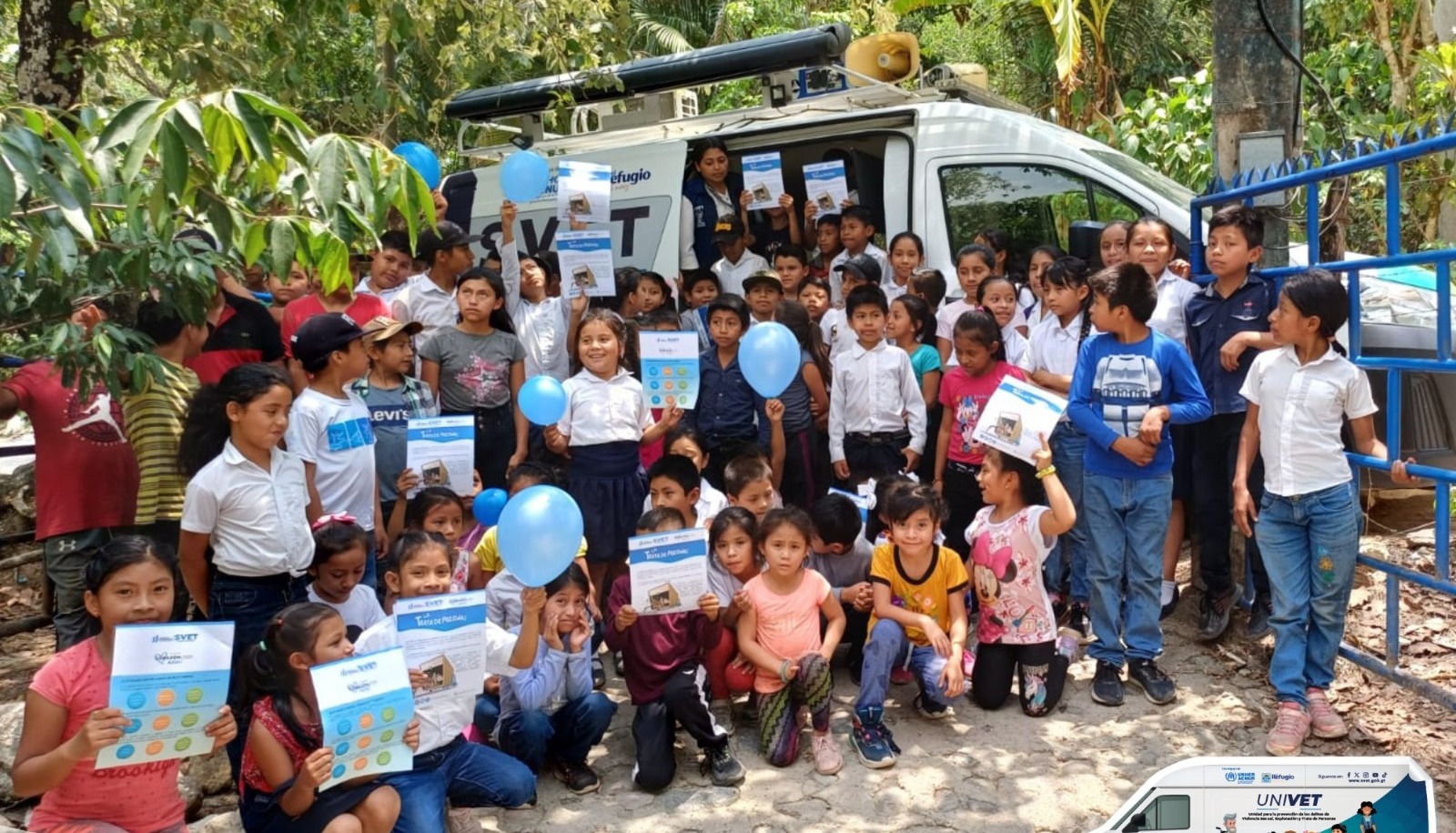 La Univet llegó a Esquipulas, Chiquimula. /Foto: SVET.