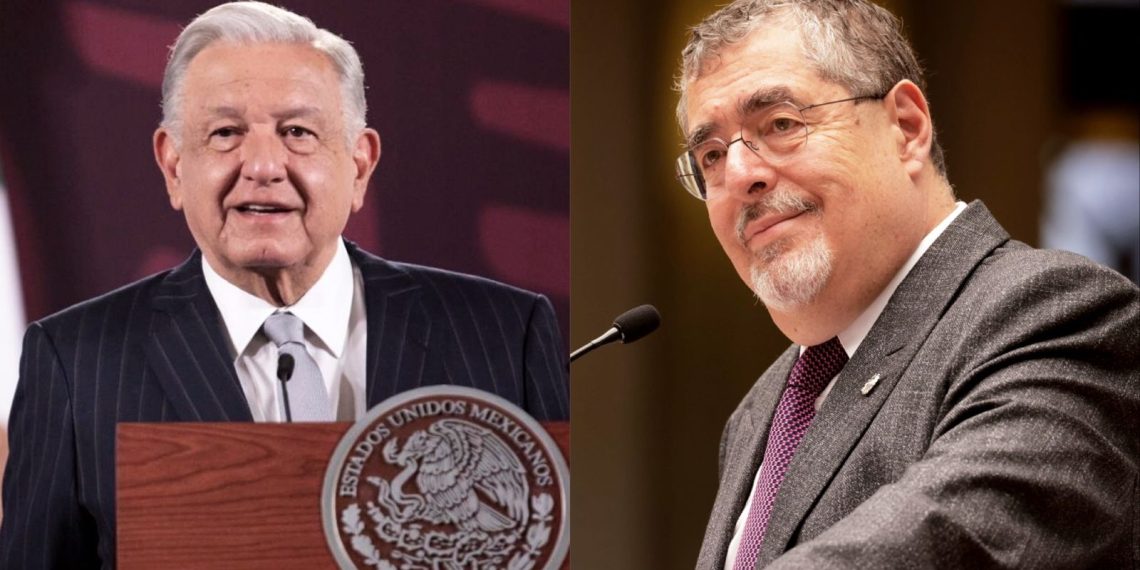 Presidentes de Guatemala y México se reúnen por primera vez en Tapachula