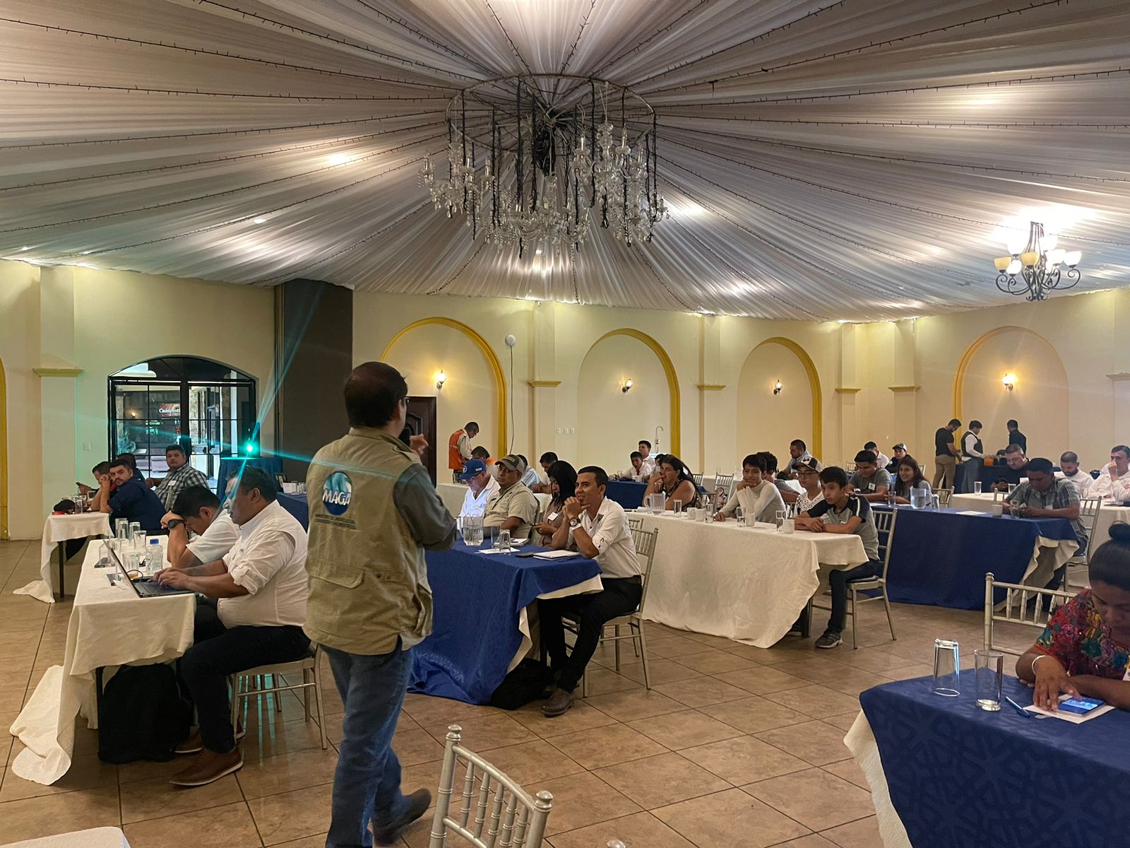 Reunión de la Plataforma Territorial en Gestión de Riesgo a Desastres Región III, Nororiente