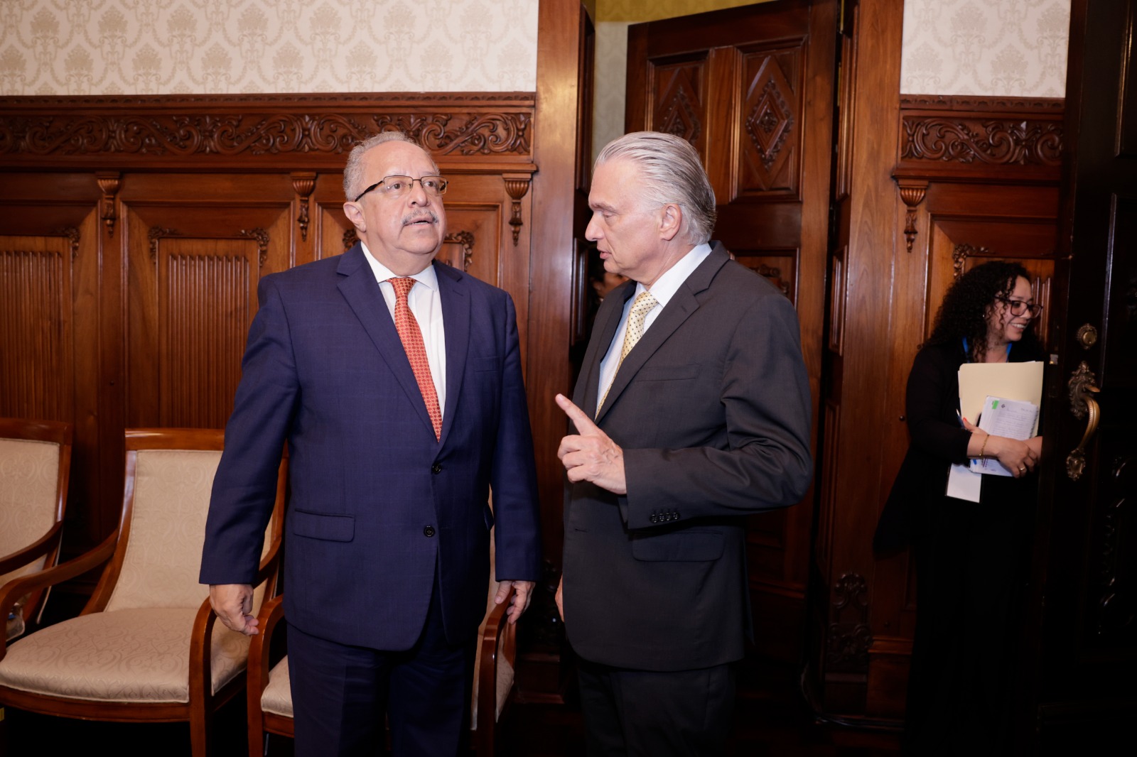 Arnoldo André Tinoco, ministro de Relaciones Exteriores y Culto de la República de Costa Rica