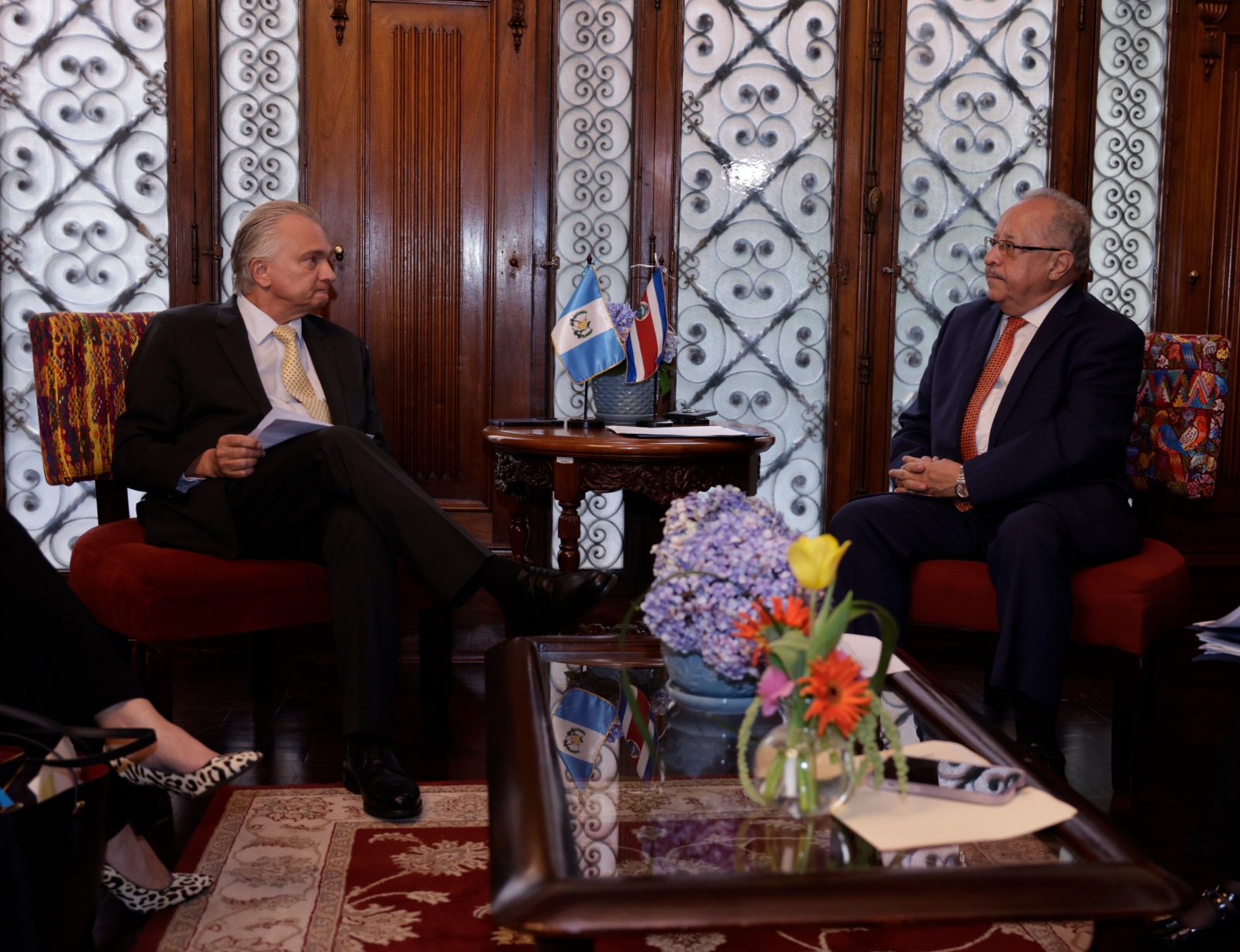 Arnoldo André Tinoco, ministro de Relaciones Exteriores y Culto de la República de Costa Rica