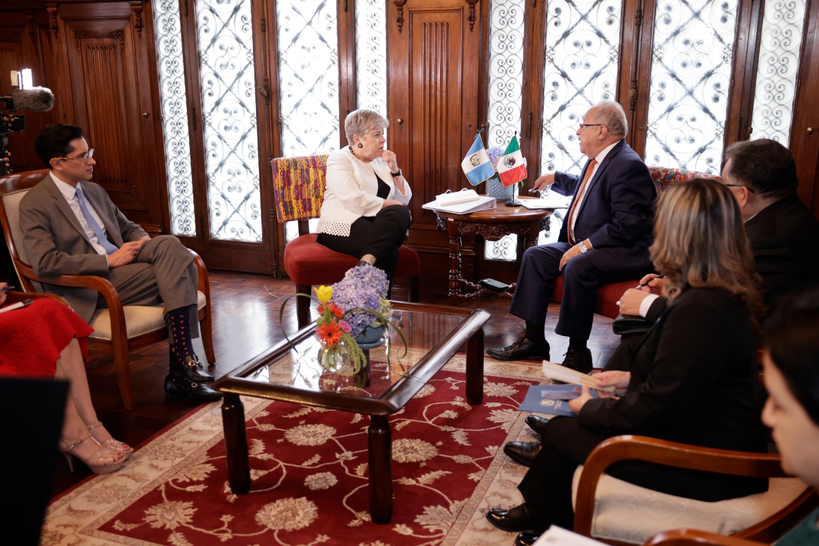 Alicia Bárcena, secretaria de Relaciones Exteriores de los Estados Unidos Mexicanos