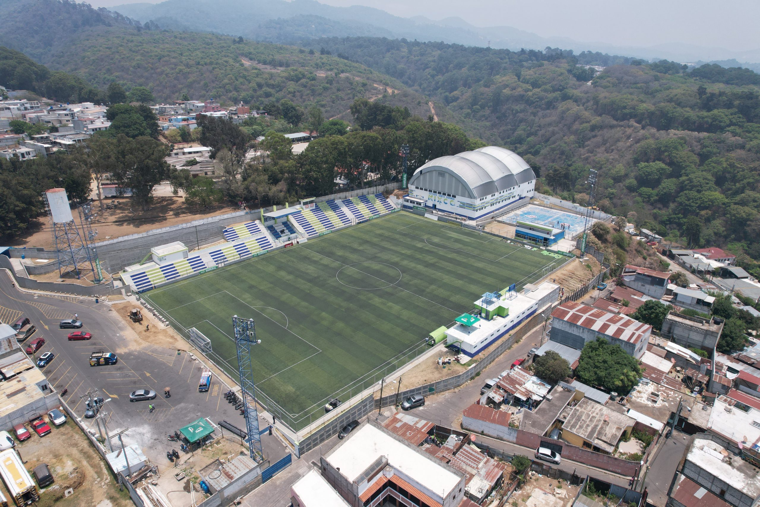 Estadio Santo Domingo de Guzmán, Mixco. / Foto: DCA.