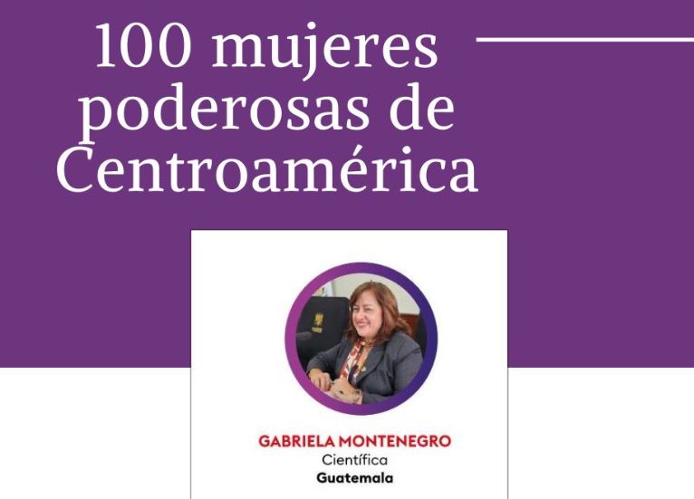 Mujeres en la ciencia Gabriela Montenegro en la lista de Forbes