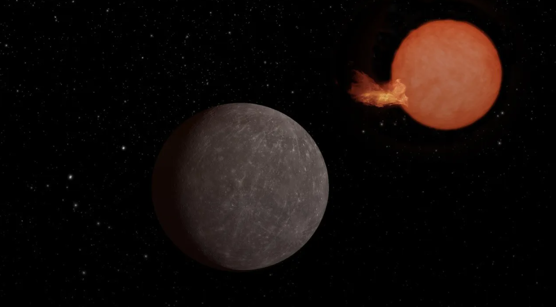Representación ilustrativa del exoplaneta y la enana ultrafría. / Foto: NASA/JPL-Caltech.