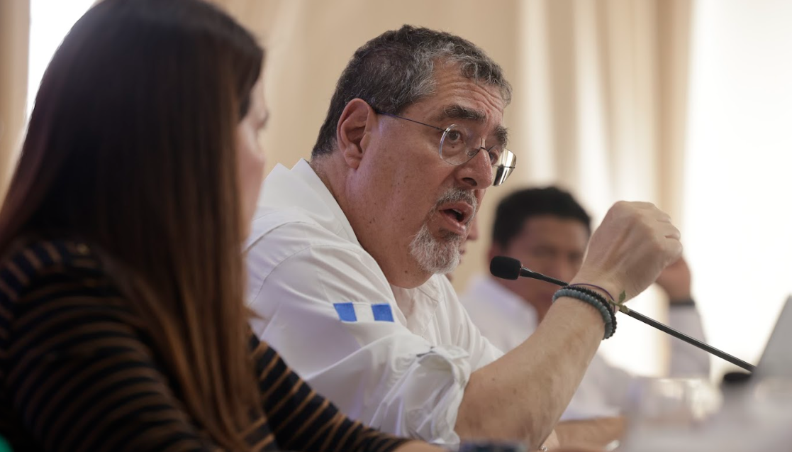 Presidente Arévalo habló sobre netcenters de oposición. / Foto: Archivo, Dickéns Zamora.