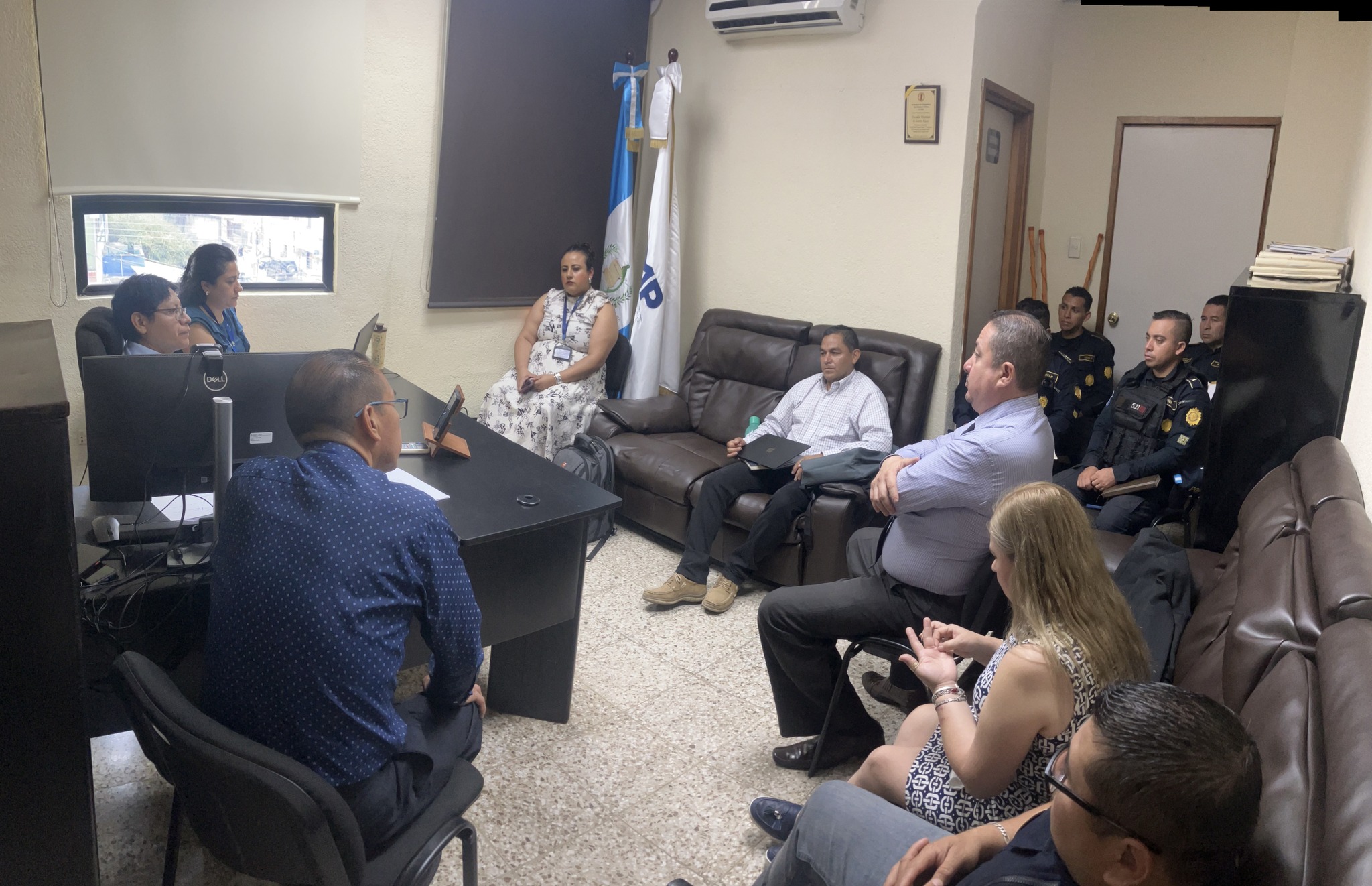 Gobernación Departamental de Santa Rosa da seguimiento a mesa de seguridad