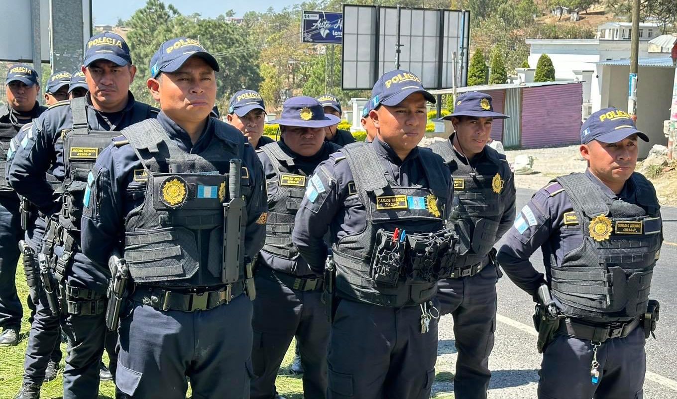Operativos de seguridad en áreas de Huehuetenango