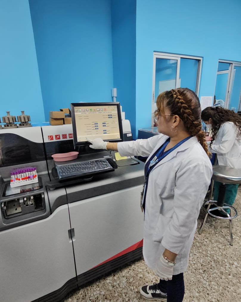 Inauguran Área de Laboratorio Clínico del Hospital Nicolasa Cruz en Jalapa