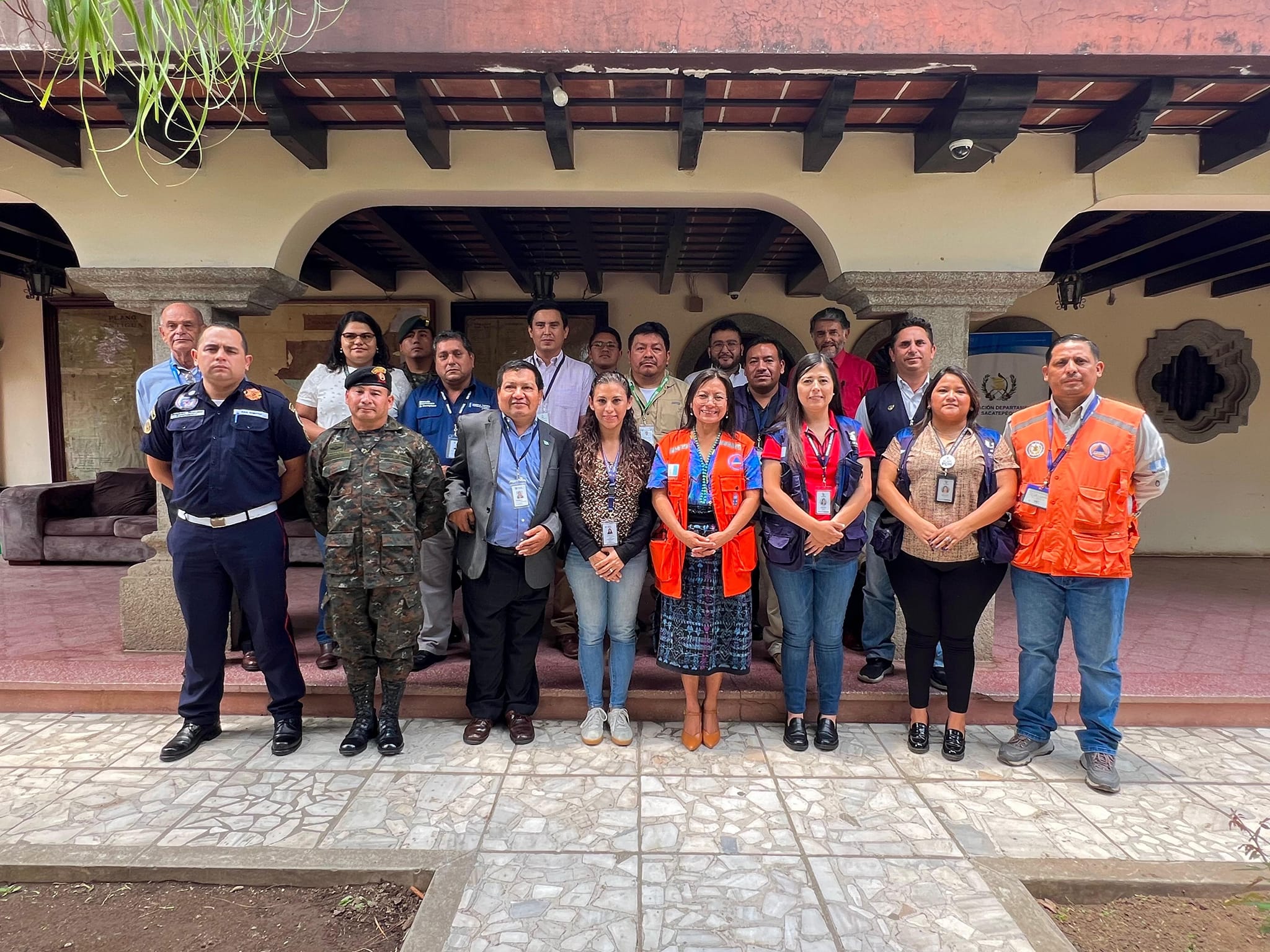 Fortalecen la resiliencia ciudadana en municipios de Sacatepéquez
