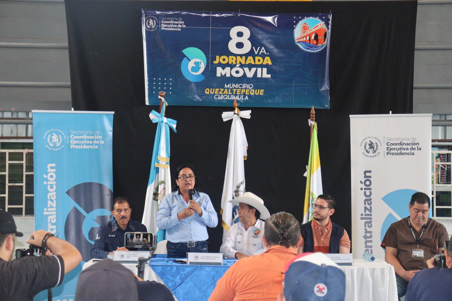 Octava jornada móvil de servicios integrados llega a Quezaltepeque, Chiquimula