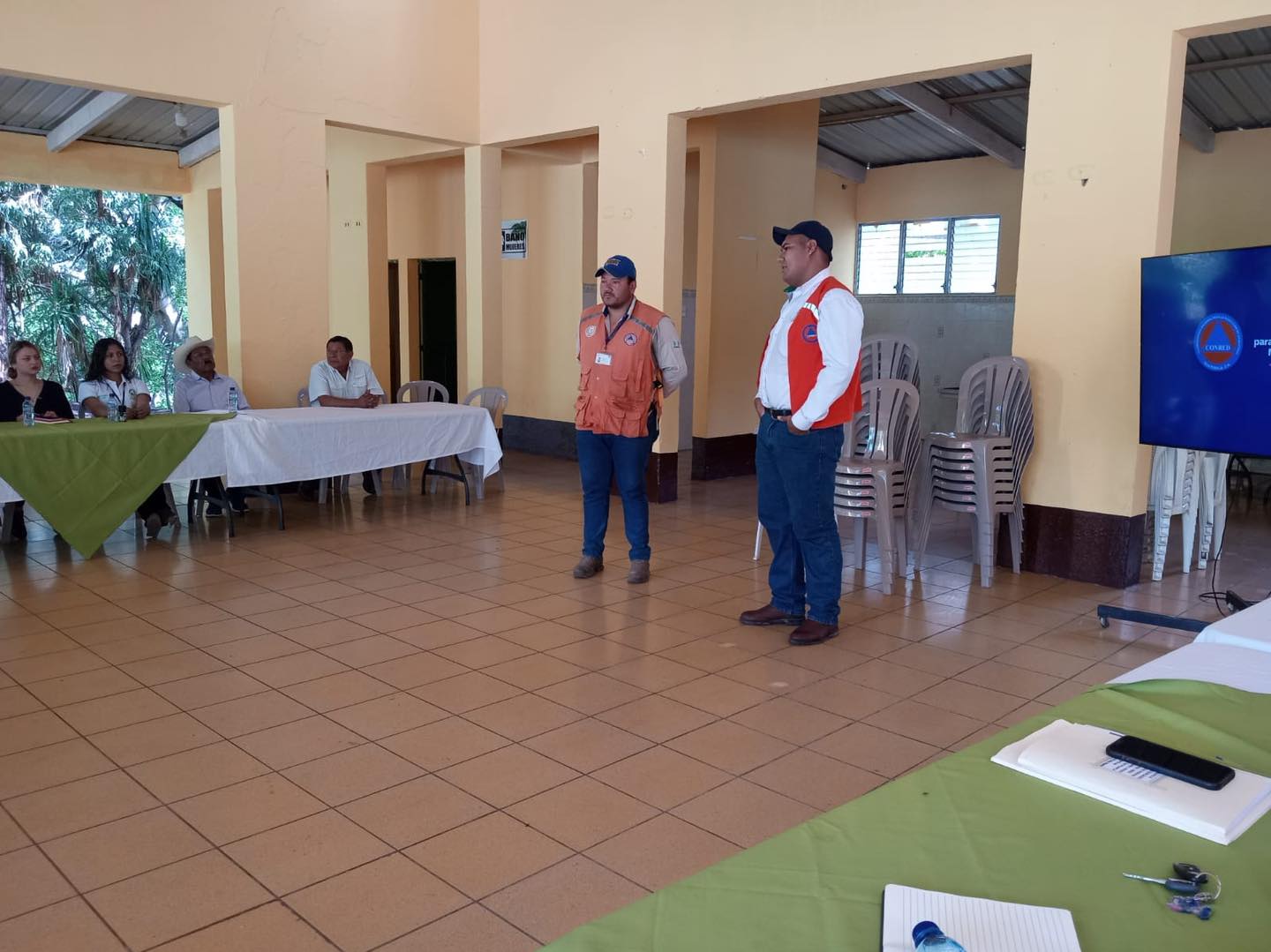 Fortalecimiento de capacidades en respuesta a emergencias en Monjas, Jalapa