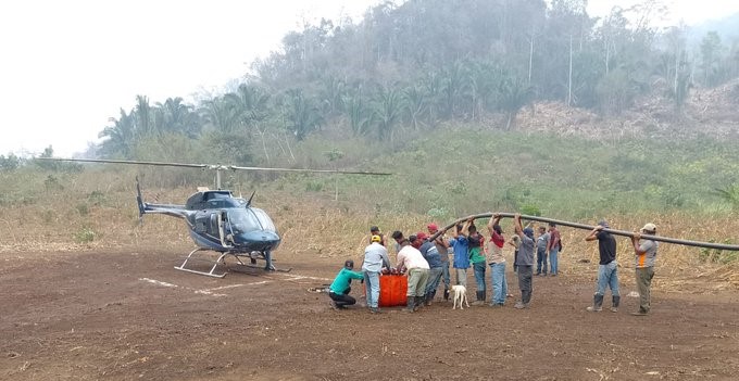 Acciones han favorecido la extinción de incendios forestales. / Foto: Conred.