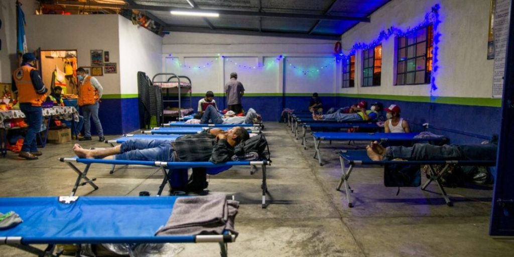 Conred brinda albergue a 376 personas afectadas por las lluvias en Guatemala