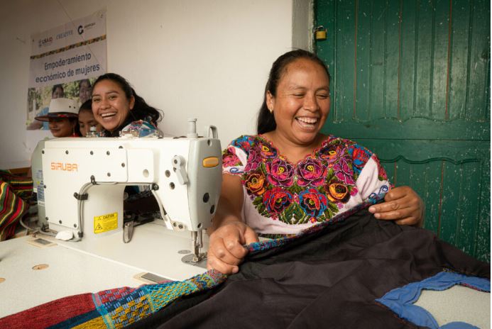 Apoyo al emprendimiento de mujeres en el occidente de Guatemala.