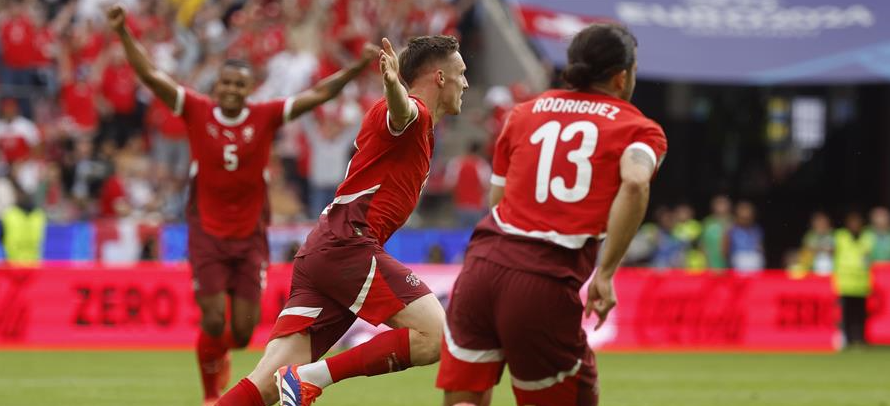 EUROCOPA 2024 : Suiza vence a Hungría para acechar el liderato de Alemania