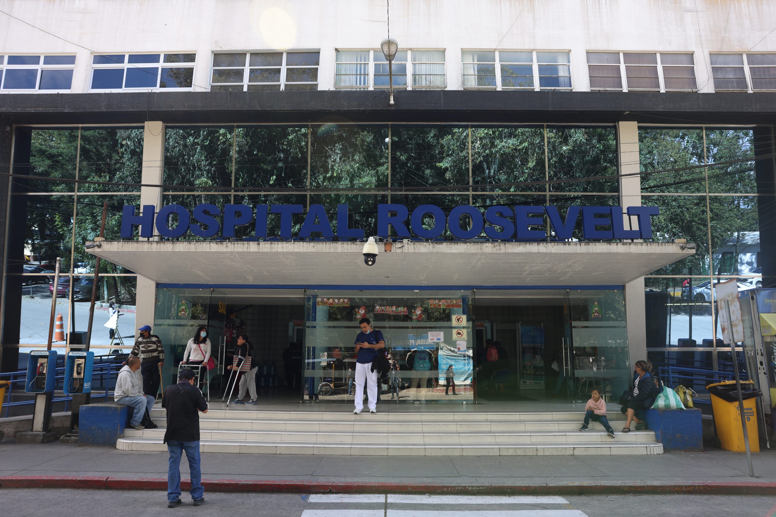 Hospital Roosevelt en apresto para la atención. /Foto: DCA.